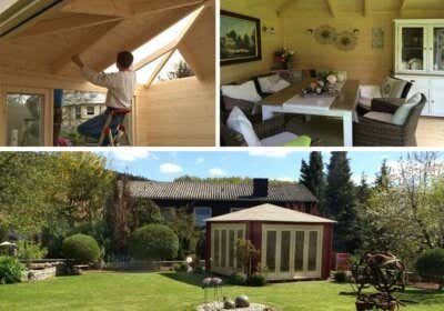 Ein Gartenhaus mit weitem Ausblick: Sunshine-ISO wird aufgebaut