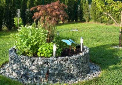 Gartengestaltung mit Gabionen: Kreative Ideen zum Nachmachen